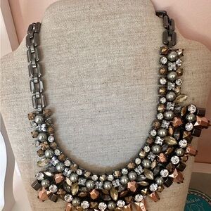 Stella & Dot Metallic Glam Necklace